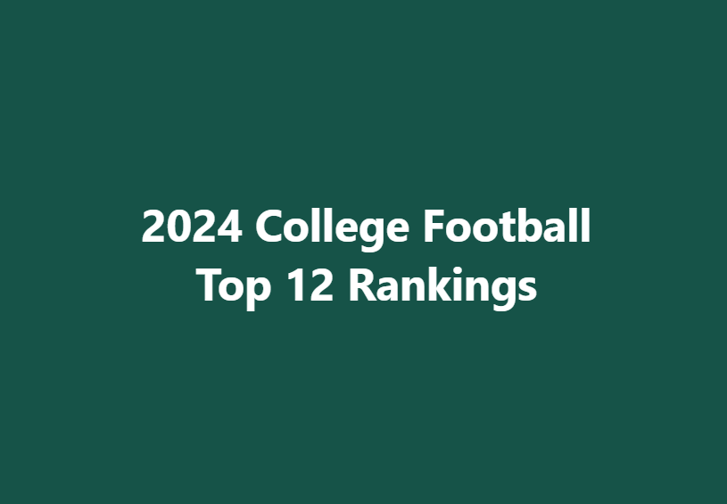 Week 3 College Football Top 12 Rankings – Cox Sportsnet